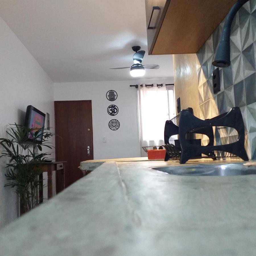 Apartamento Dona Frida Prainha Com Wifi Pe Na Areia Caraguatatuba Kültér fotó
